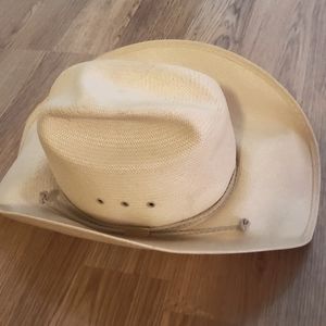STETSON STRAW cowboy hat